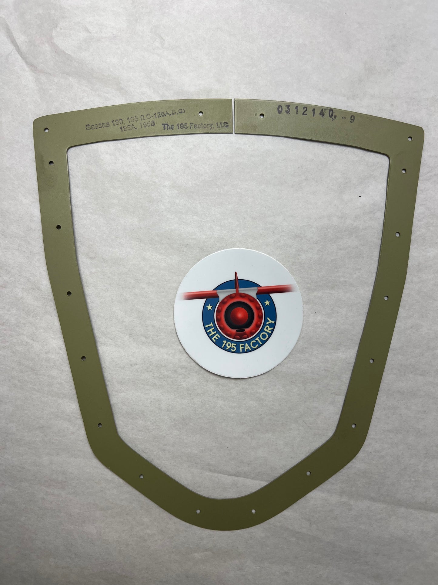 0312140-9 DOUBLER, TAILWHEEL BOOT