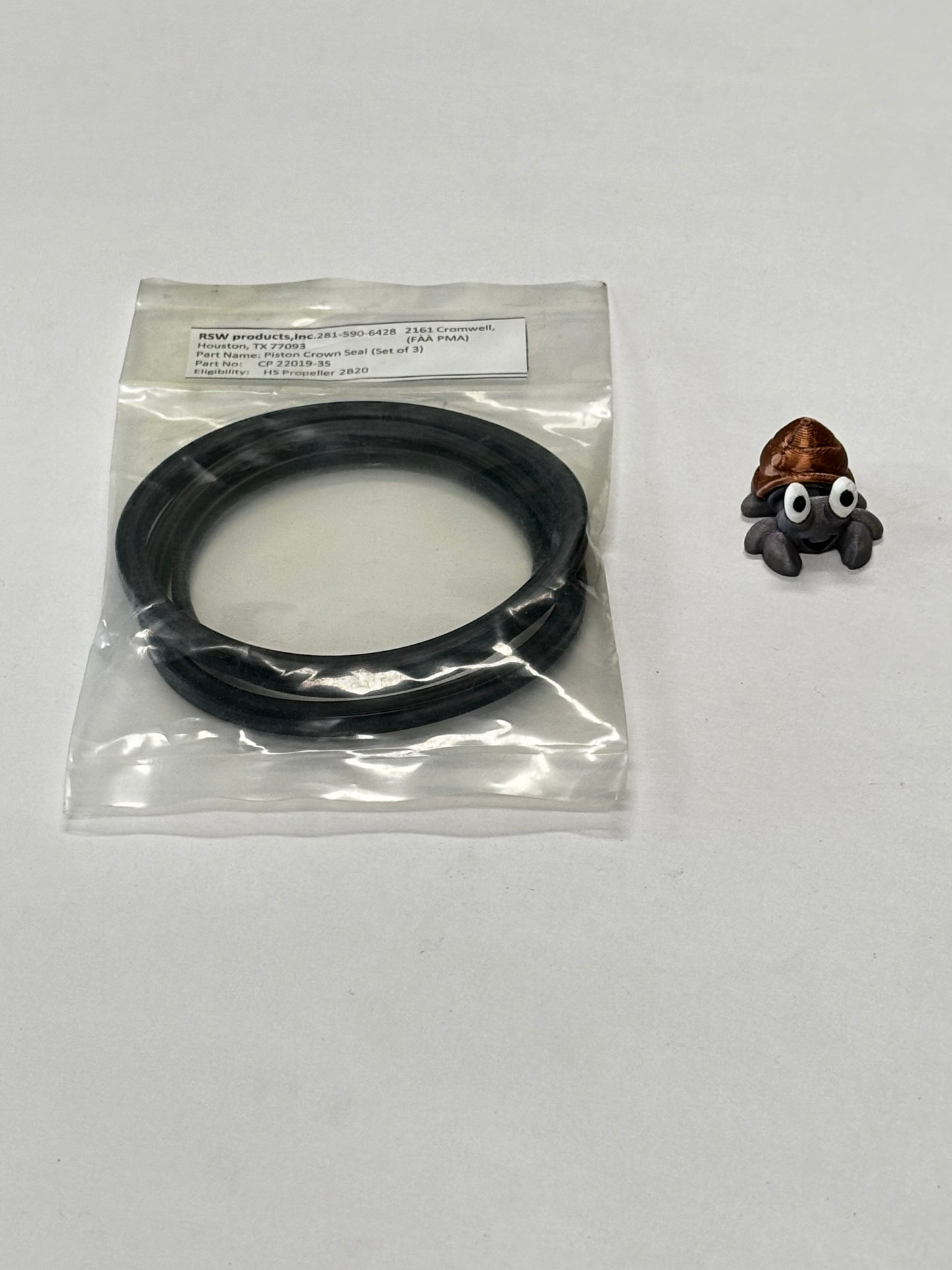 CP 22019-3S Piston, Crown Seal Kit