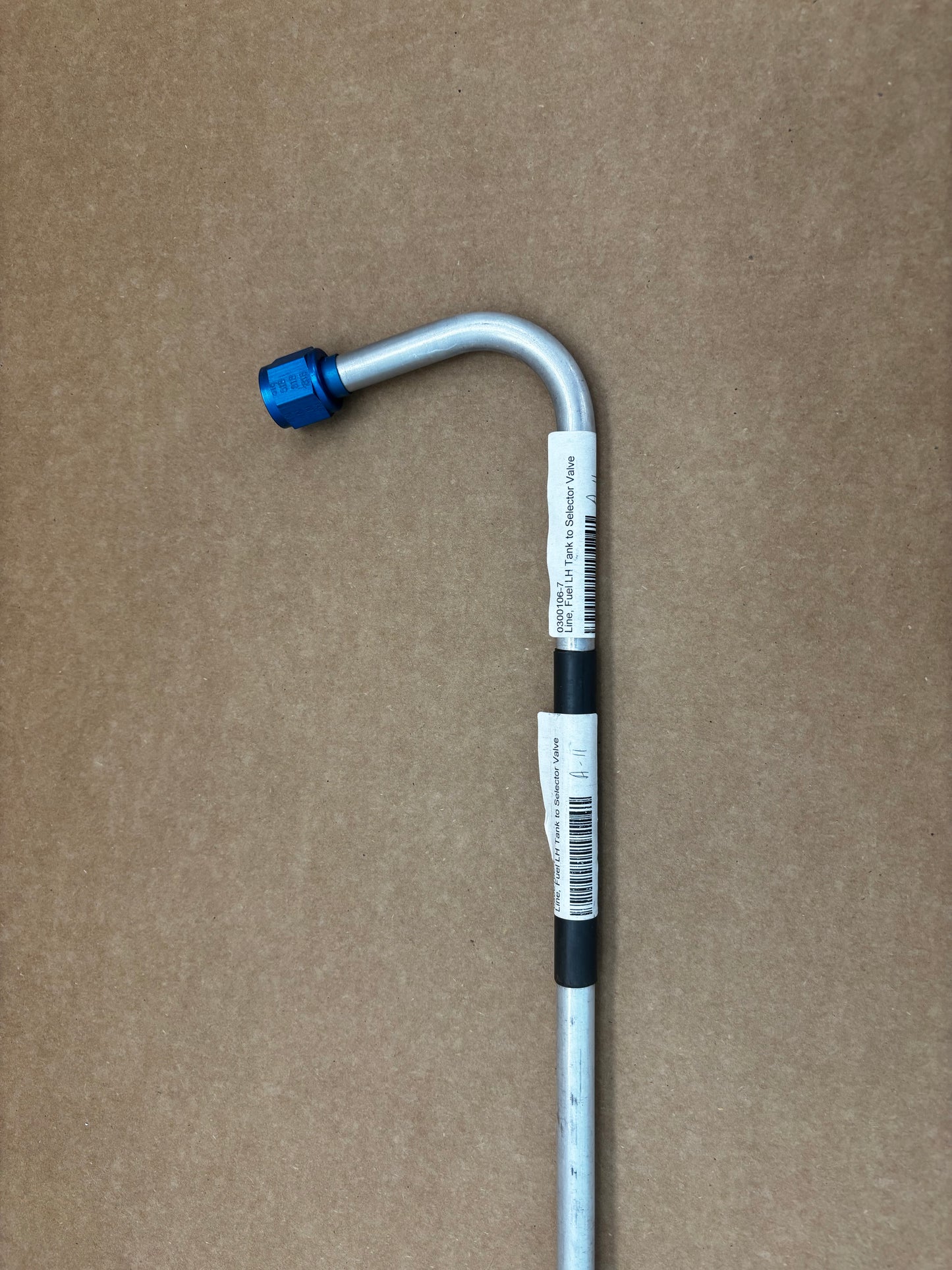 0300106-7 Fuel Line, LH Tank to Selector Valve
