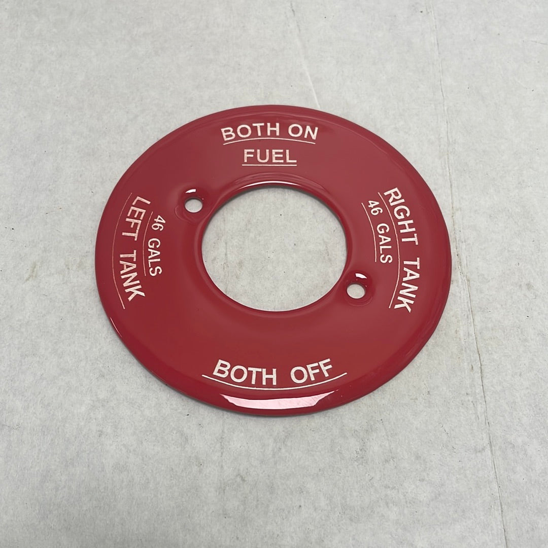 0311453-3 Placard, Fuel Valve 46 Gal