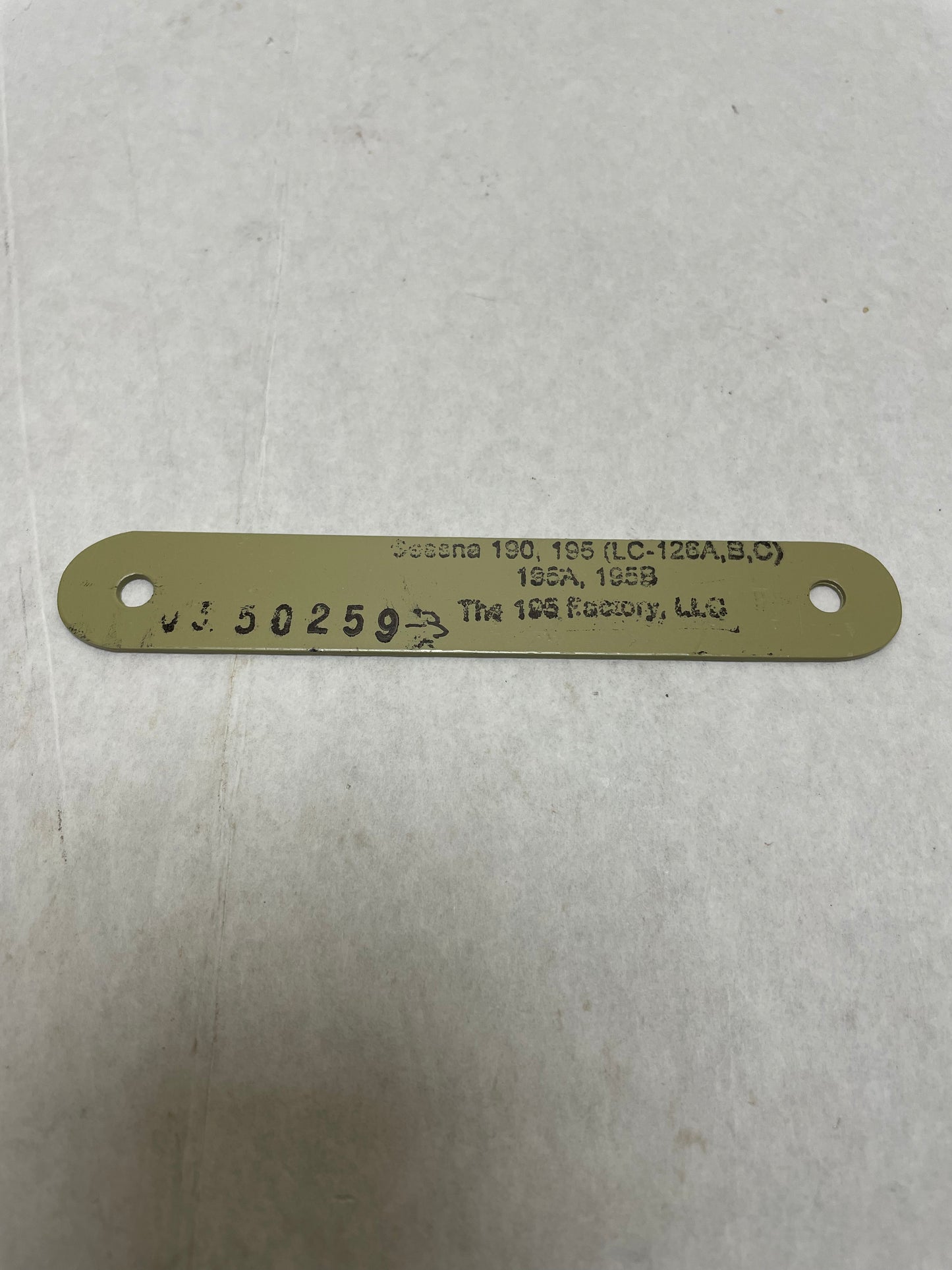 0350259-3, SUPPORT - UPPER BREATHER LINE CLAMP