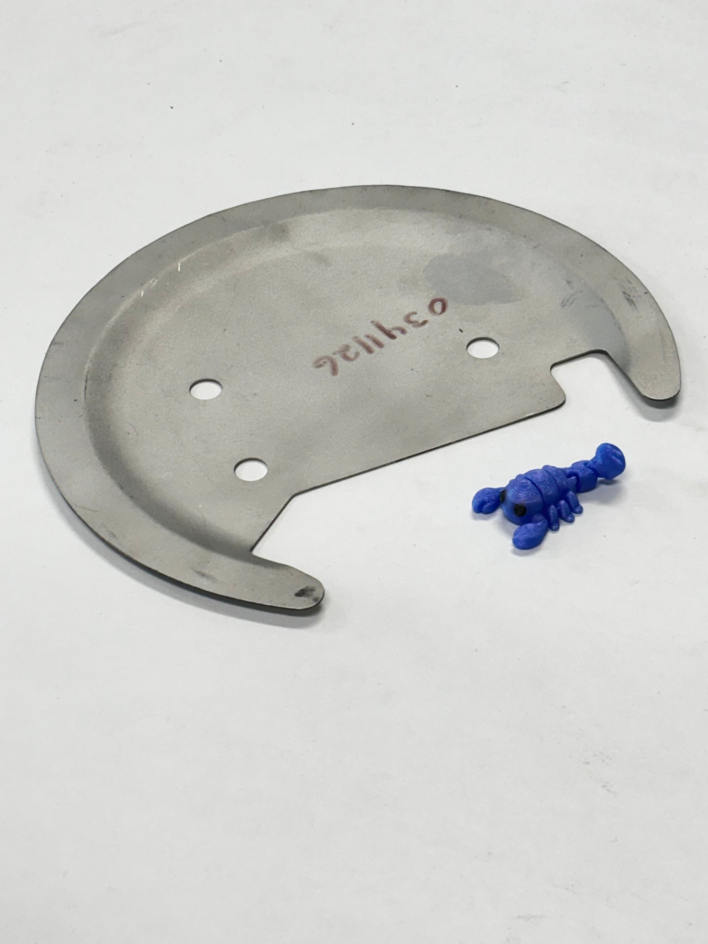 0341126 PLATE BRAKE DISC. COVER L/H (USED)
