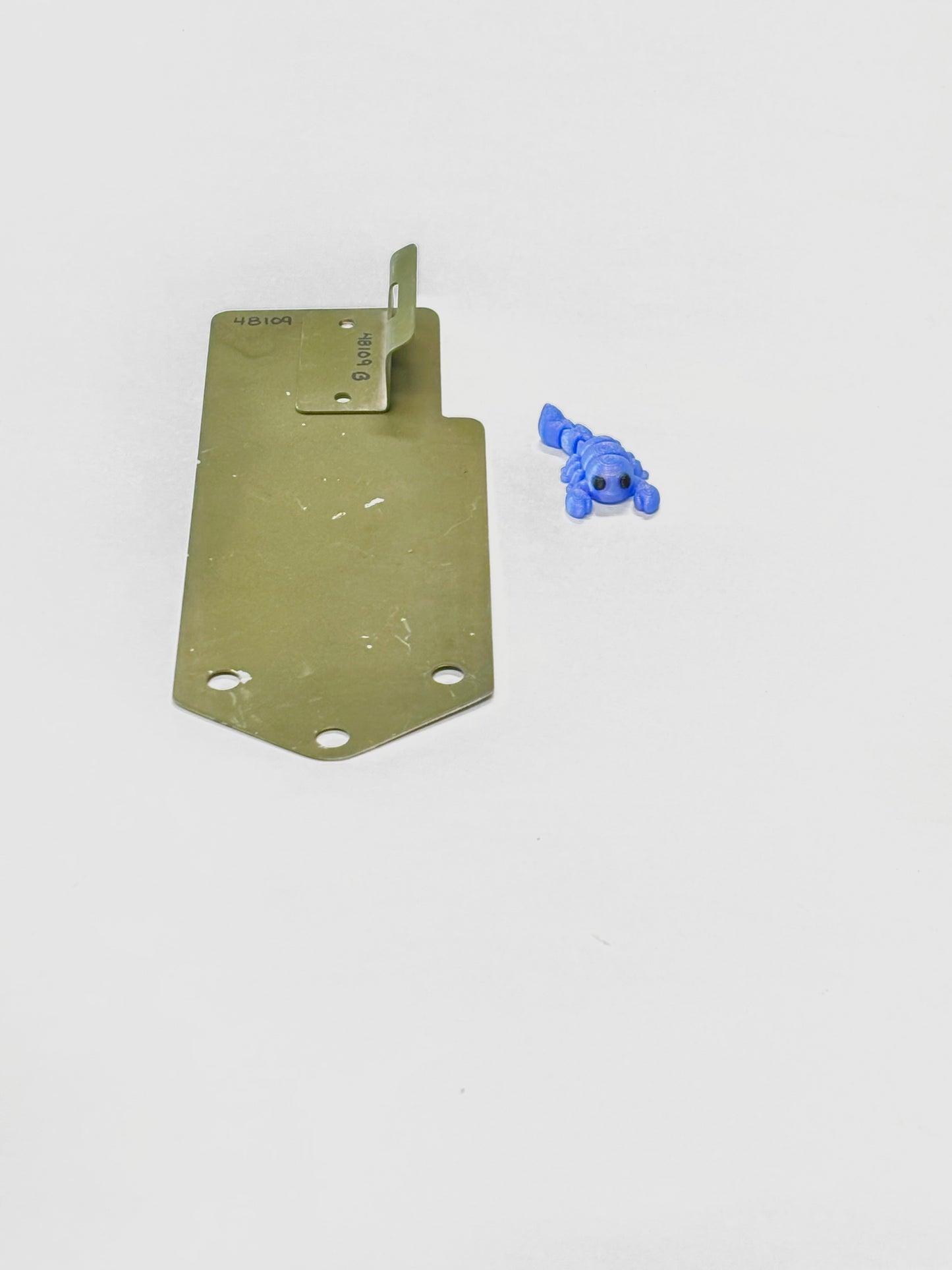 48109 Bracket & Doubler - Oil Filter Adapter Mount