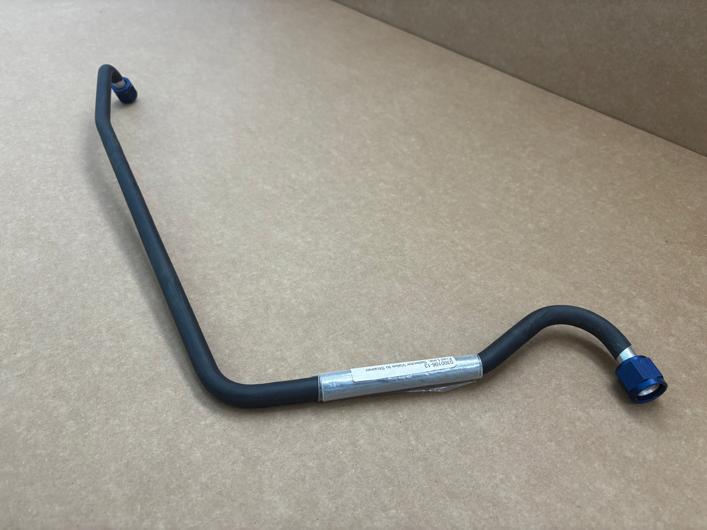 0300106-13 Fule Line, Selector Valve to Strainer