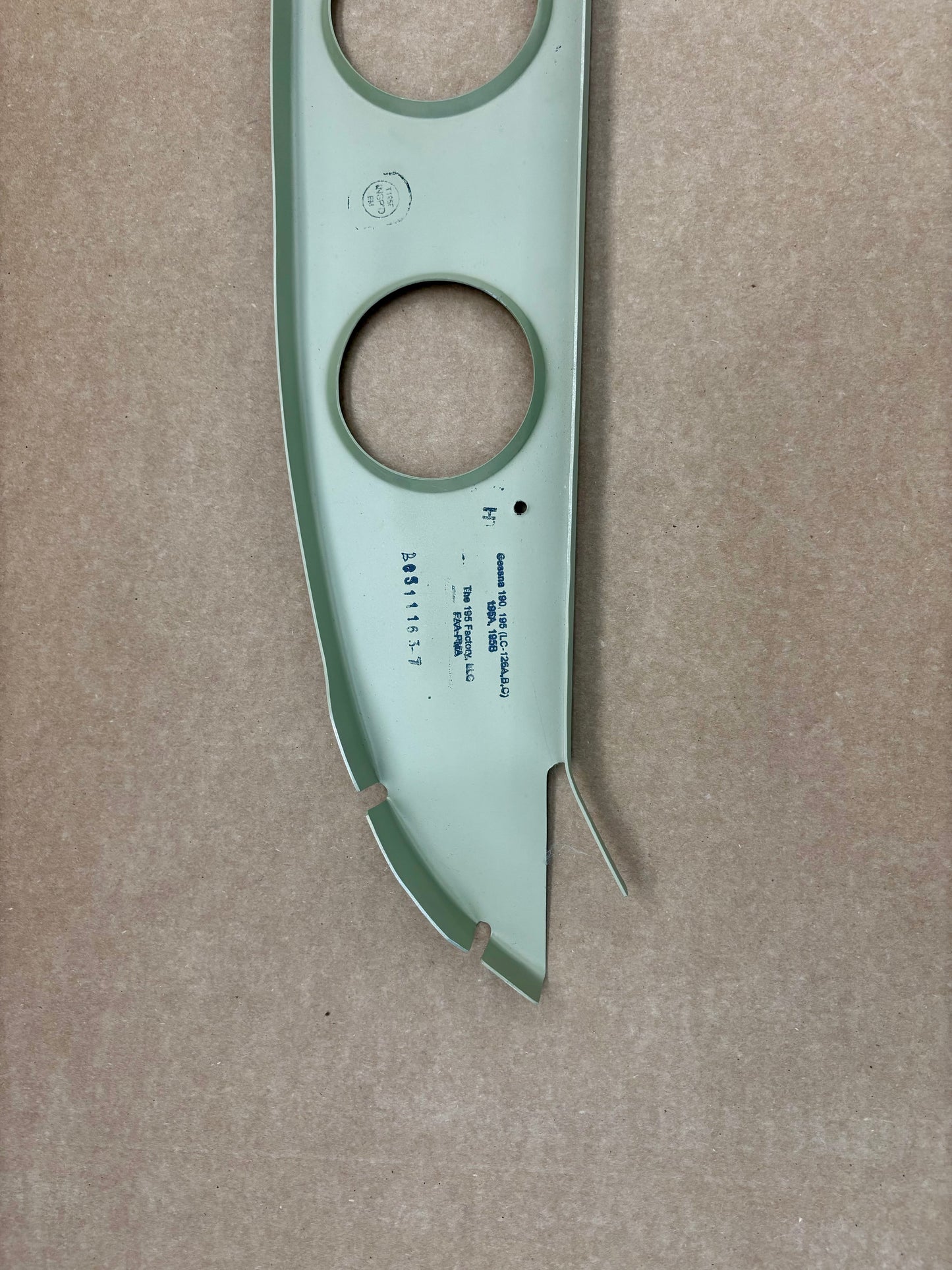 0311163-7 Bulkhead Lower