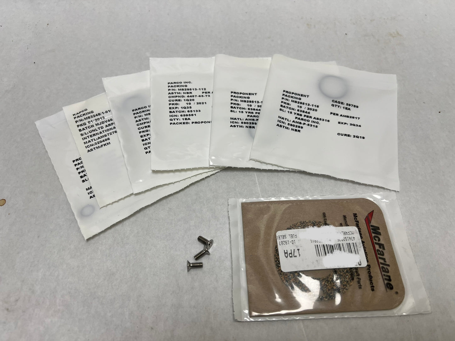 Fuel Valve Seal Repair Kit